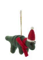 Dashing Dino Ornament