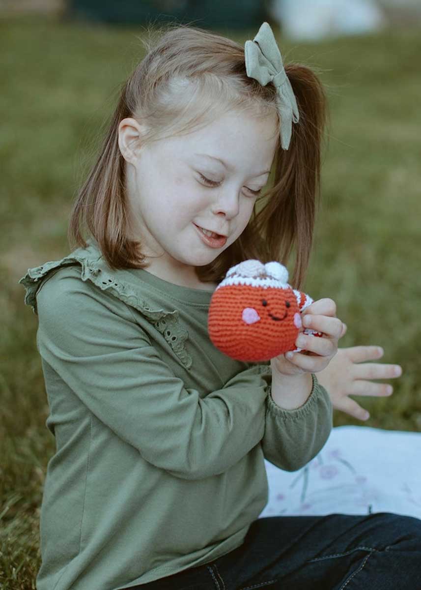 Friendly Plush Hot Cocoa Toy