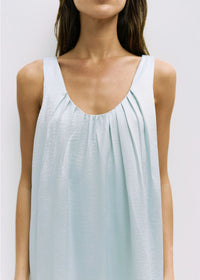 The Serenity Midi Dress - Blue