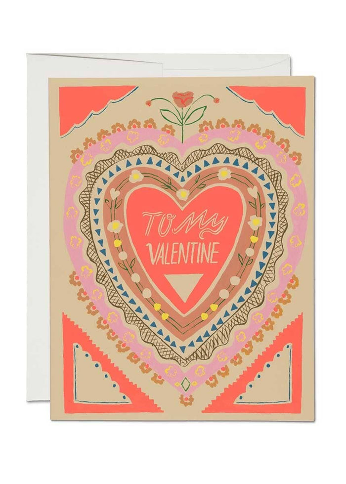 To My Valentine Card