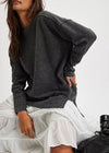 Phoebe Pullover - Dark Heather Grey