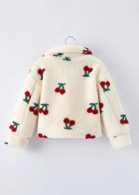 Cherry Plush Jacket