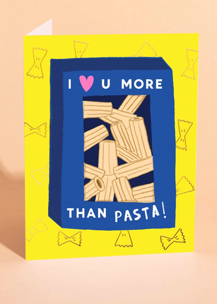 Rigatoni Love Card