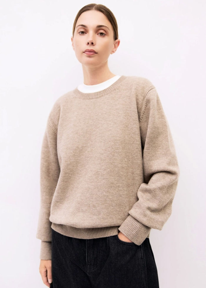 The Conrad Sweater - Taupe