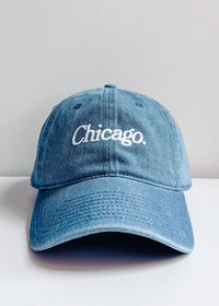 Chicago. Dad Hat - Dark Denim