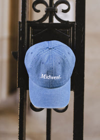 Midwest Dad Hat - Dark Denim