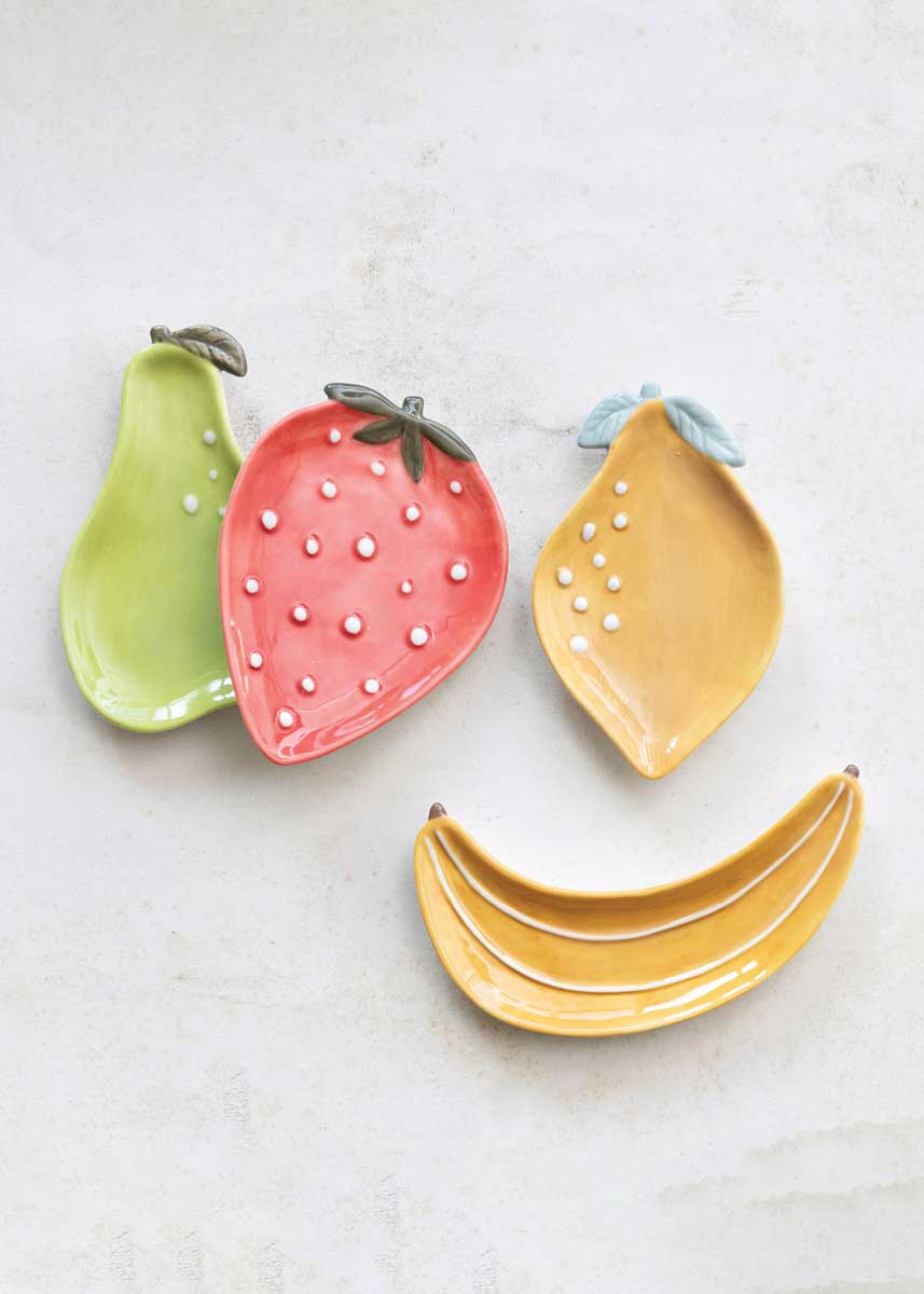 Stoneware Fruit Dish - Banana