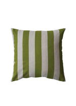 Striped Throw Pillow - Lime