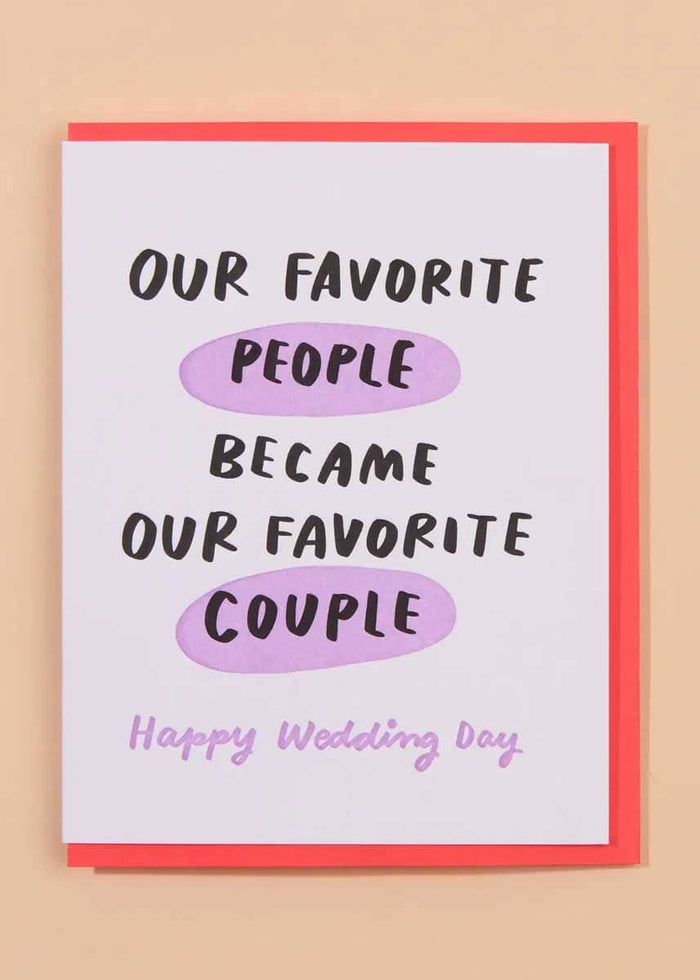 Favorite Couple Card