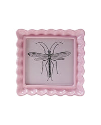 Ruffled Picture Frame - Light Pink