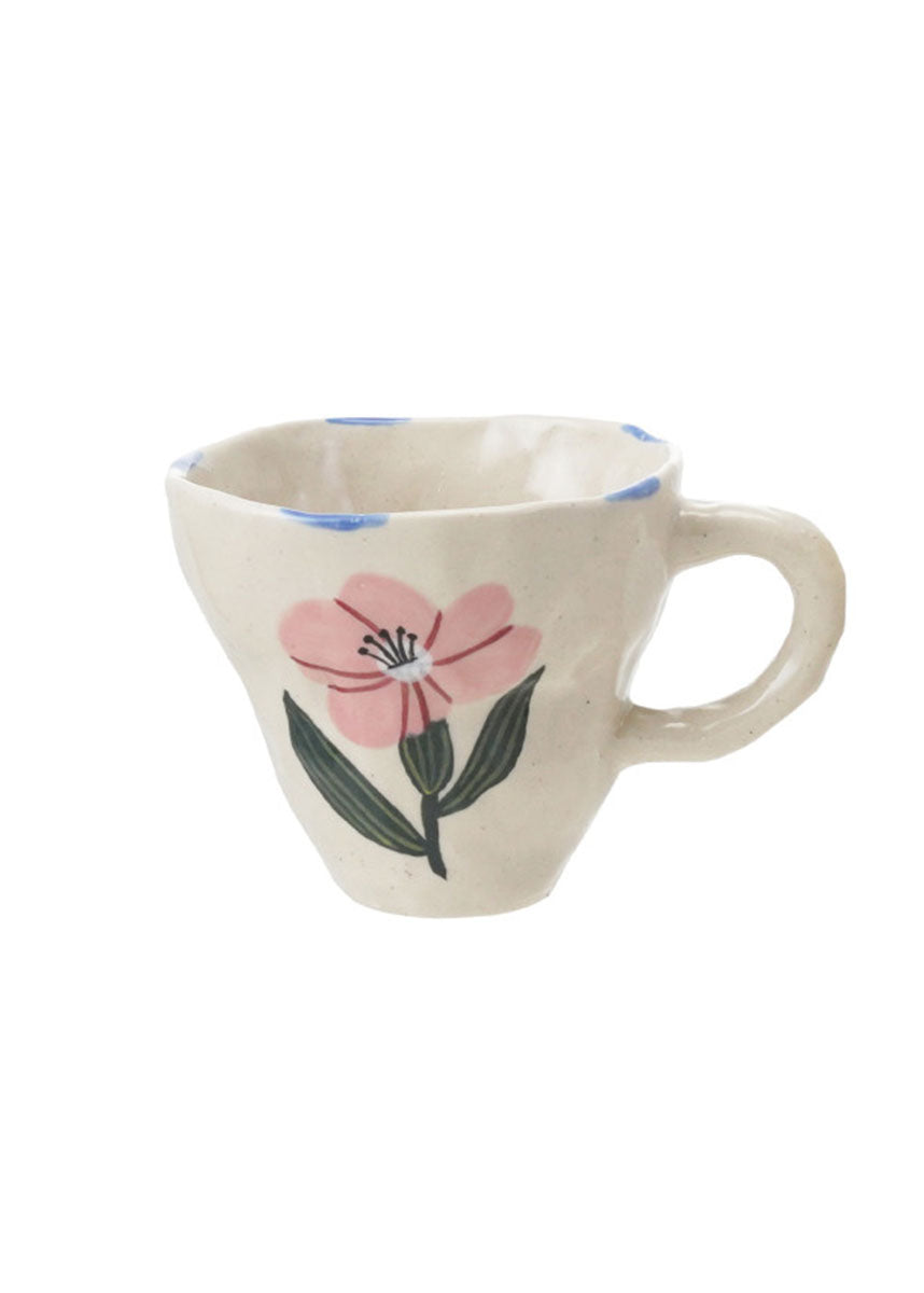 Flower Painted Mug