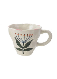 Flower Painted Mug