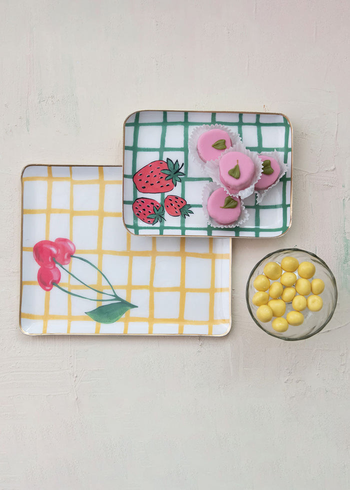 Small Fruit Tray - Strawberries