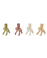 Bow Taper Candle Holder