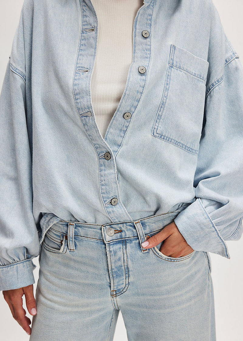 Ashley Denim Shirt - Classic Blue Wash