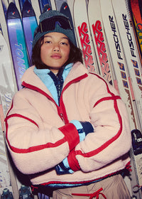 Mountain High 1/2 Zip - Ballet Slipper Combo