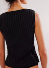 Tilly Vest - Black