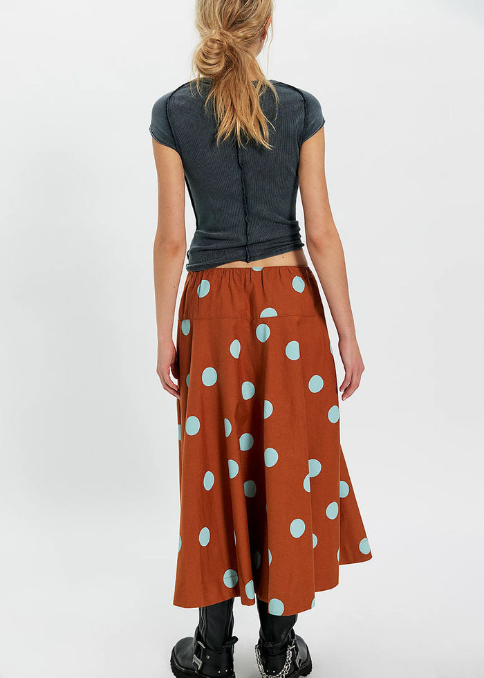 Betty Dropwaist Skirt - Sugar Almond Combo