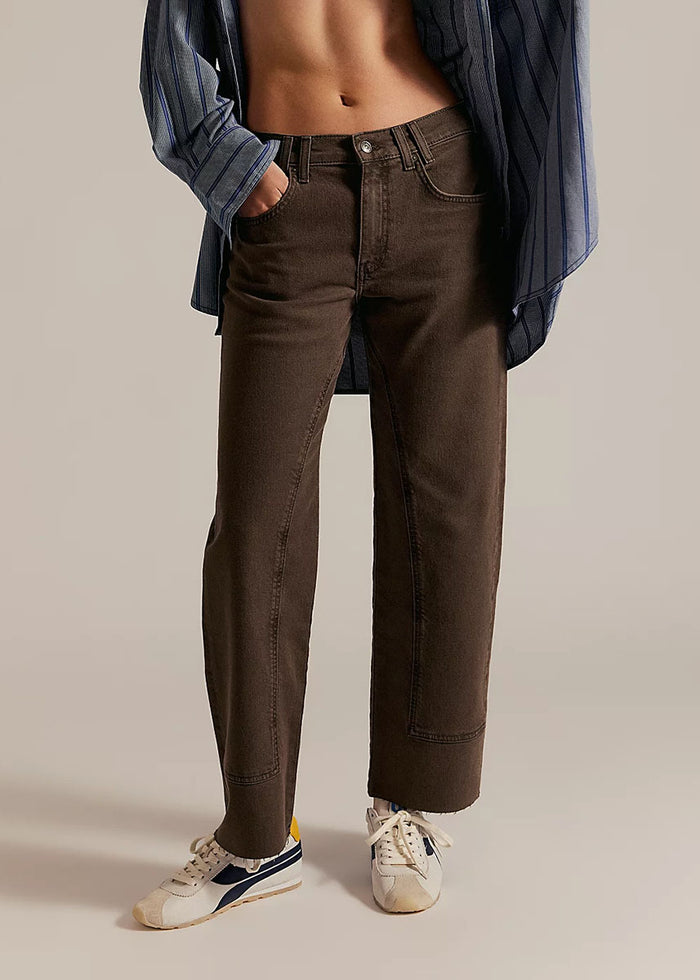 Risk Taker Mid-Rise Straight - Workwear Brown