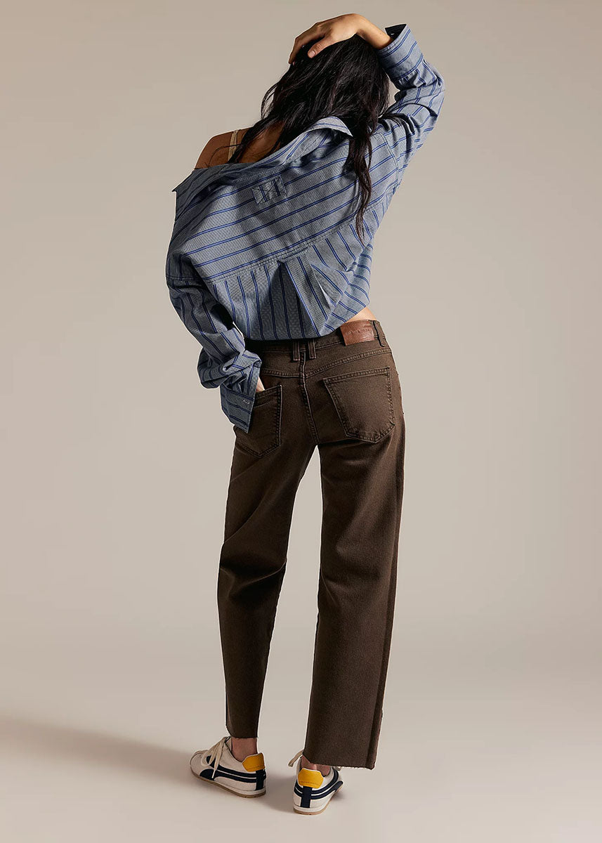 Risk Taker Mid-Rise Straight - Workwear Brown