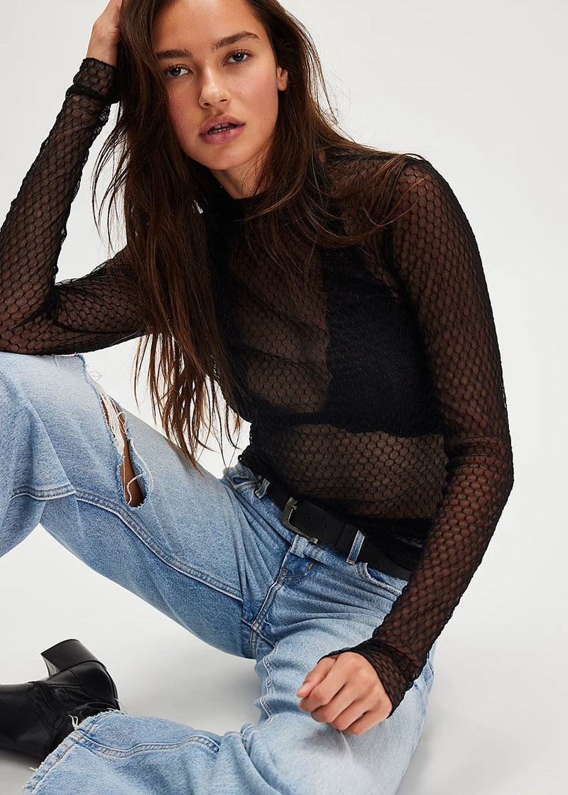 Minding My Business Top - Black