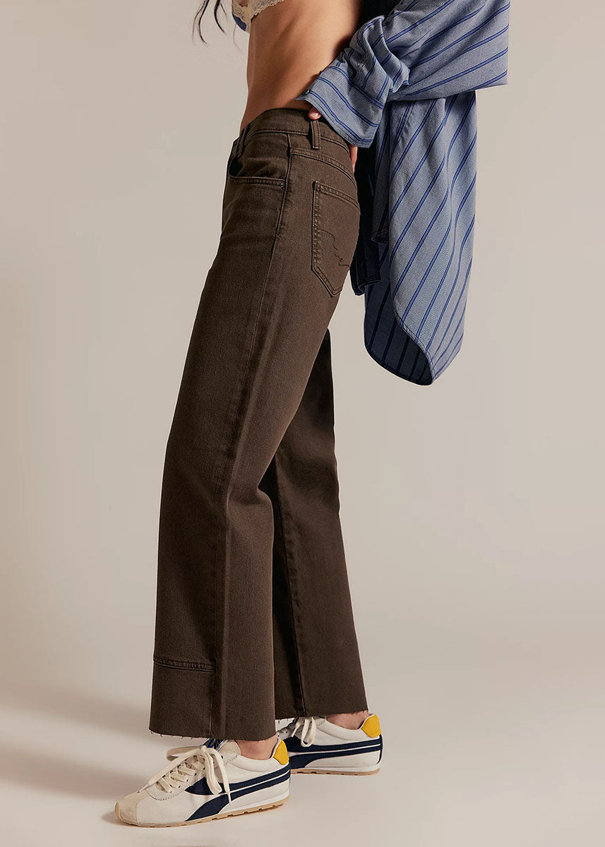 Risk Taker Mid-Rise Straight - Workwear Brown