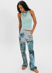 So Soft Seamless Modal Tank - Cameo Green