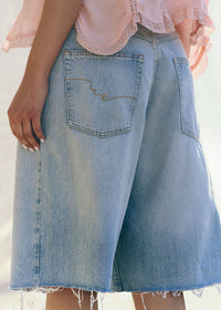 Montana Raw Hem Short - Cowgirl Blues