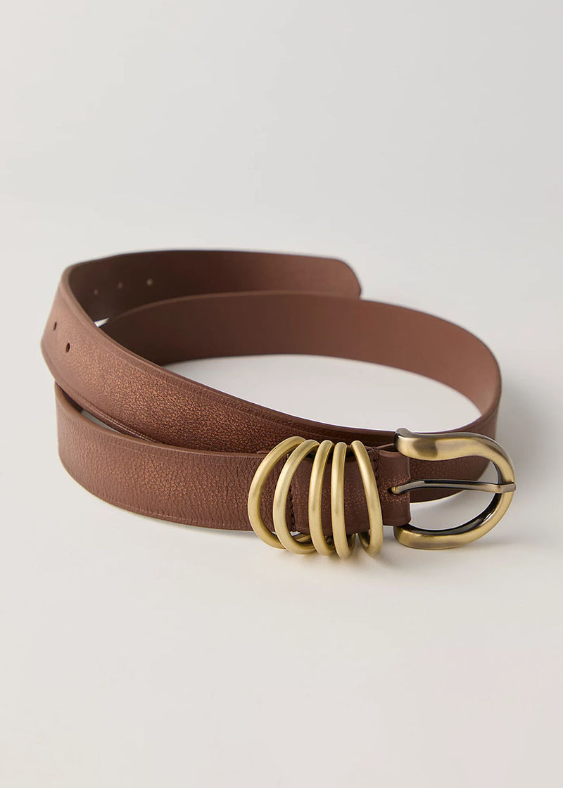 Rori Leather Belt - Cognac