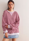 Classic Striped Crew - Raspberry Combo