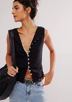 Tilly Vest - Black