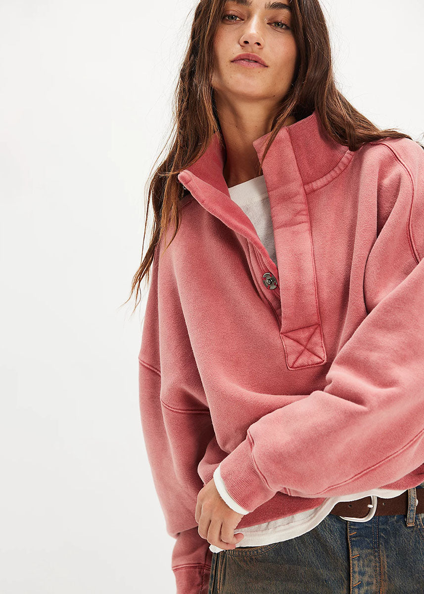 Timeless Pullover - Salsa