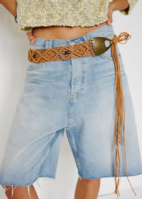 Montana Raw Hem Short - Cowgirl Blues