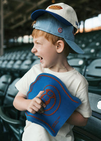 Toddler Chicago 1876 Denim Dad Hat - Light Denim