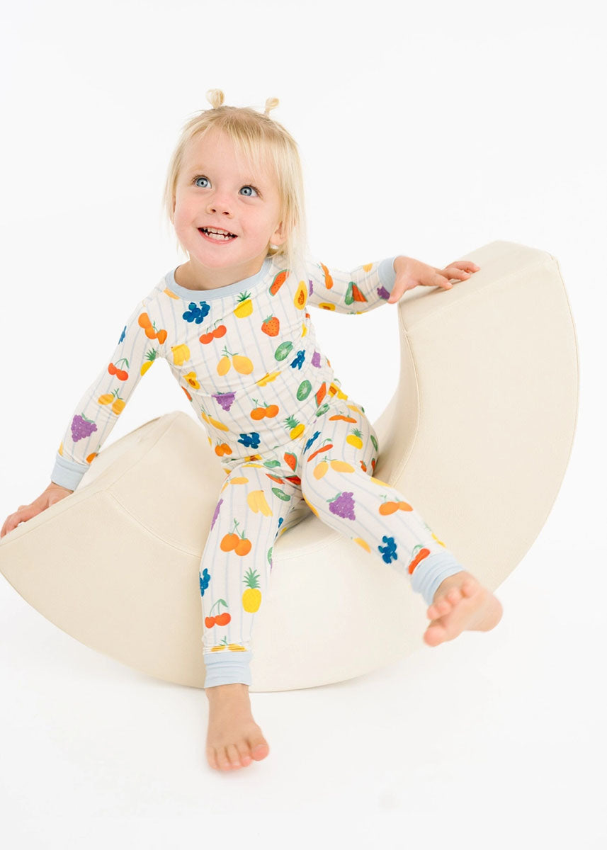 Bamboo Two-Piece Jammies Set - Sweet Fruit