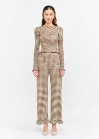 Rhodes Top - Brown