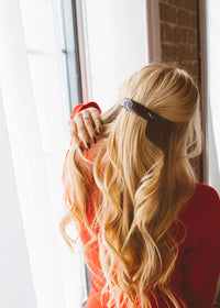 Bar Barrette - Dark Brown