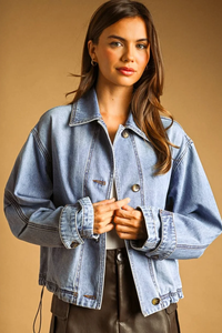Billie Jacket - Washed Denim