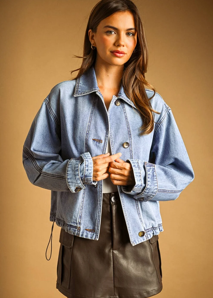 Billie Jacket - Washed Denim