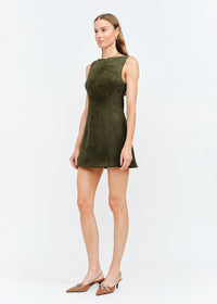 Louisa Mini Dress - Olive