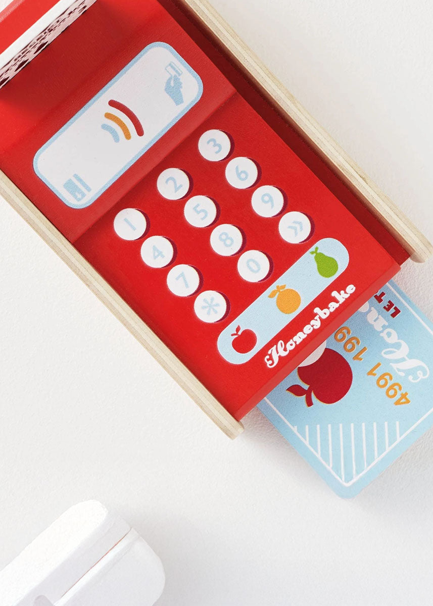 Wooden Shop Card Machine