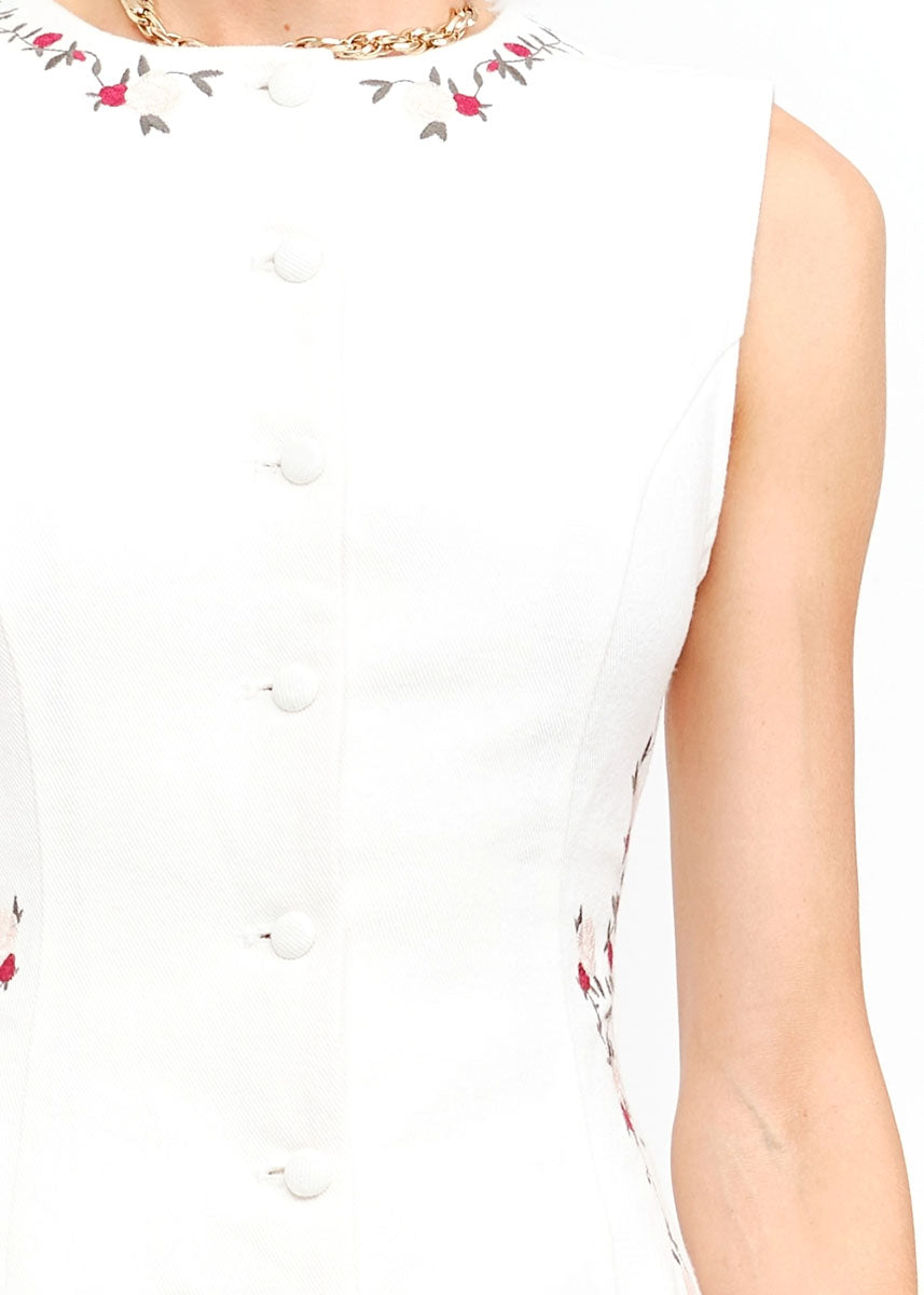 Brisbane Dress - Off White