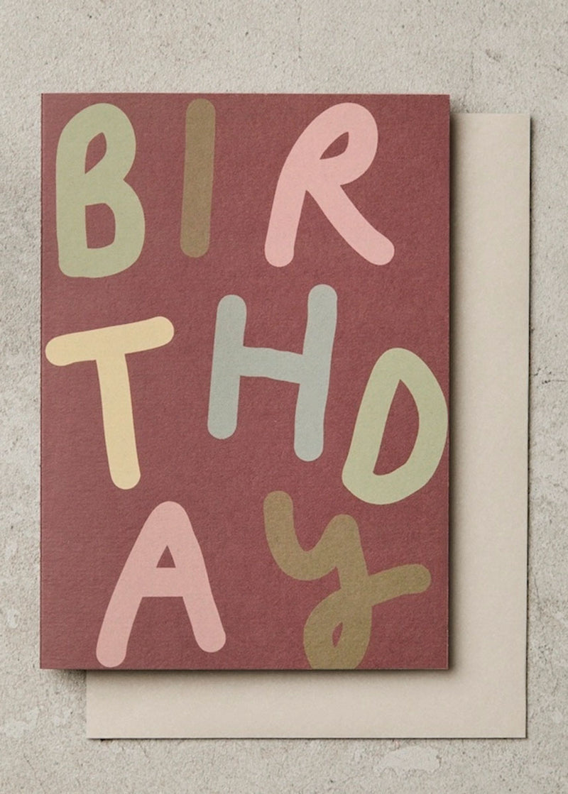 Bubble Birthday Card