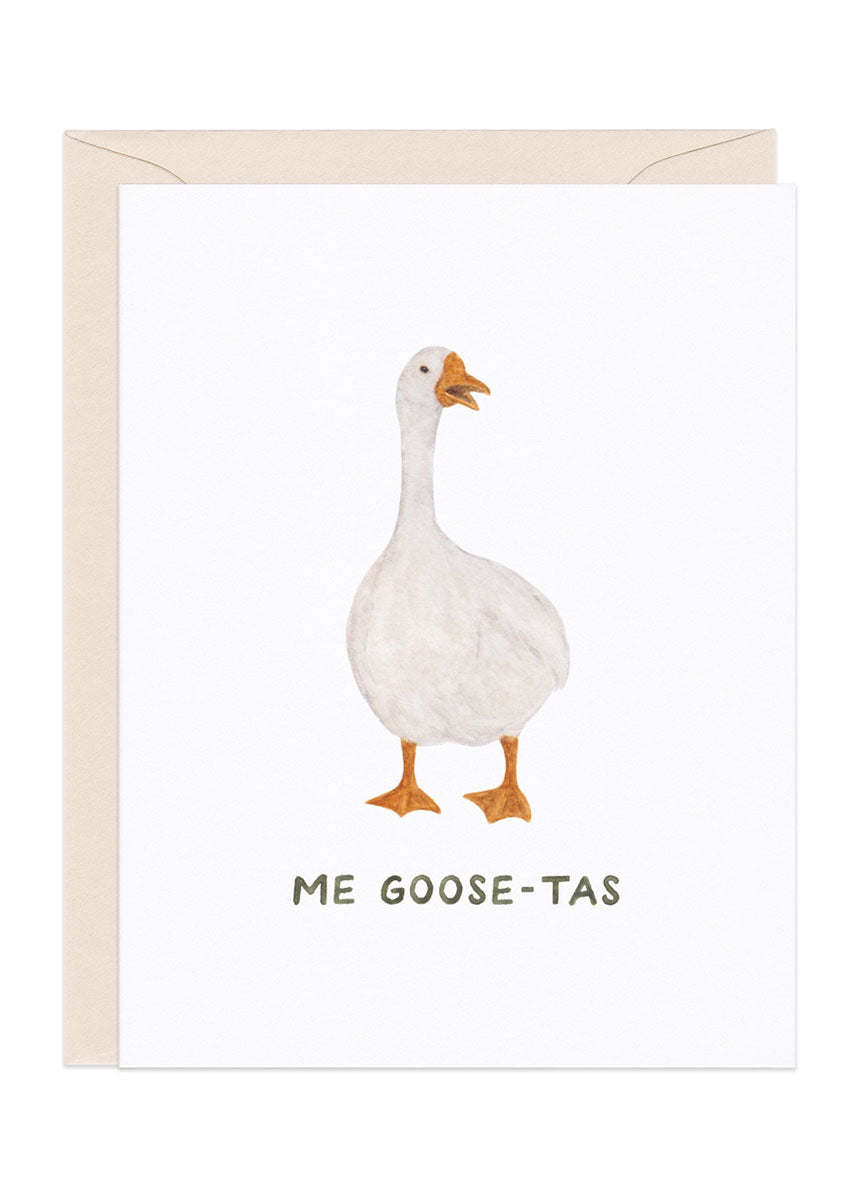 Me Goose-Tas Love Card