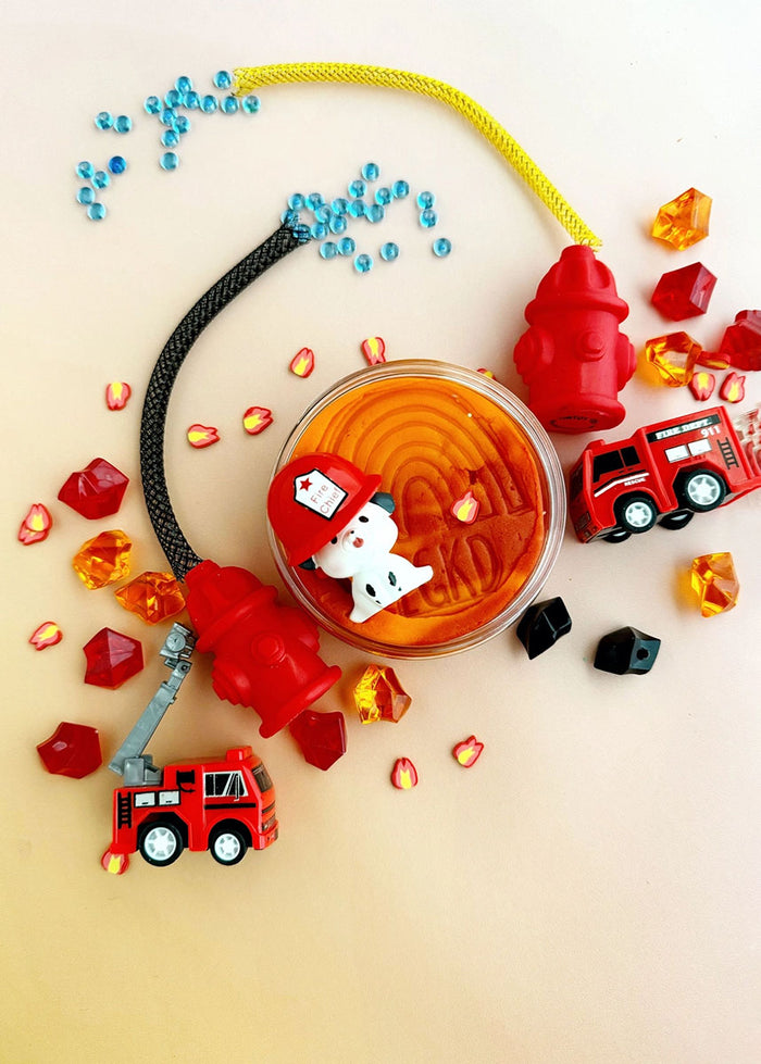 KidDough Play Kit - Fire Station