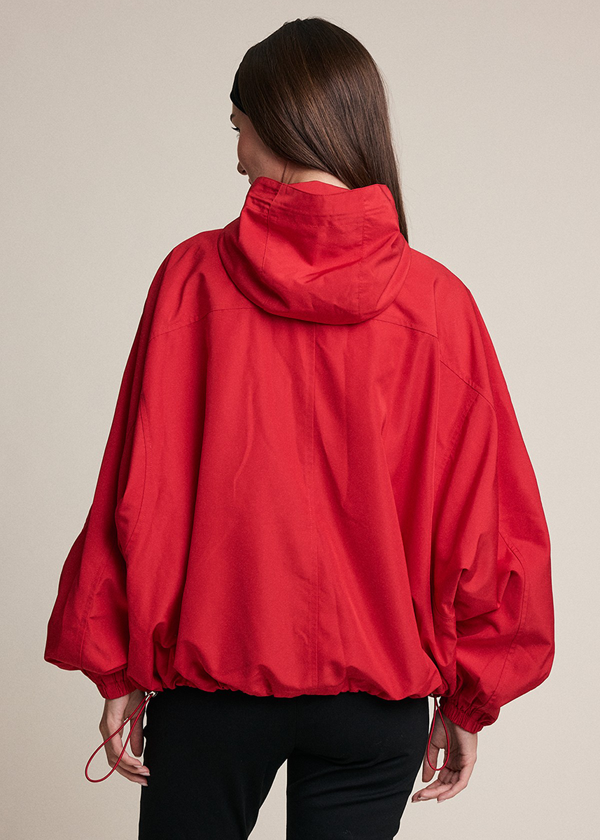 Rai Anorak Pullover Jacket - Red