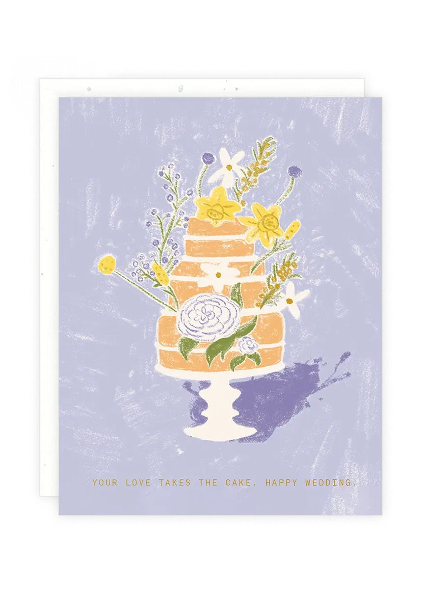 Love Takes The Cake Card