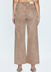 Penny High Rise Wide Leg Crop - Cashew