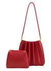 Carrie Medium Shoulder Bag - Red