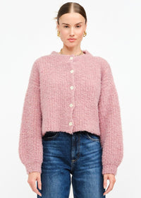 Rachel Oversized Cardigan - Blush